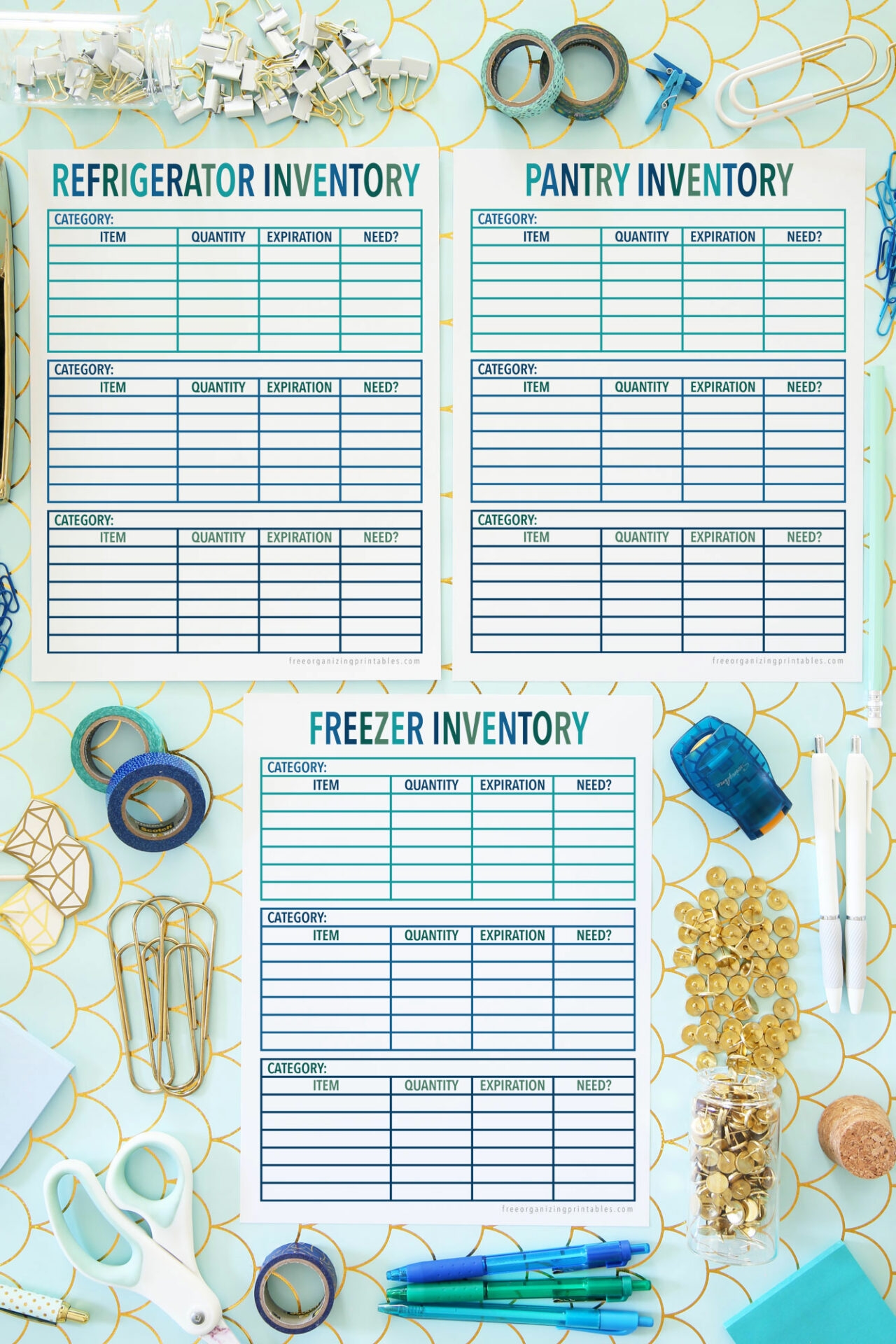 The Best Food Inventory Printables To Organize Your Kitchen