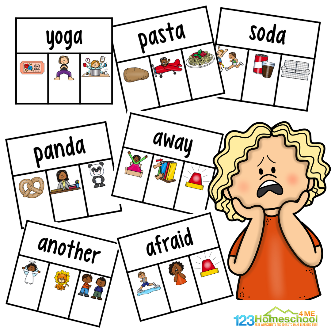 The Lazy Vowel Making Sense Of The Schwa Sound With FREE Printable Clip Cards