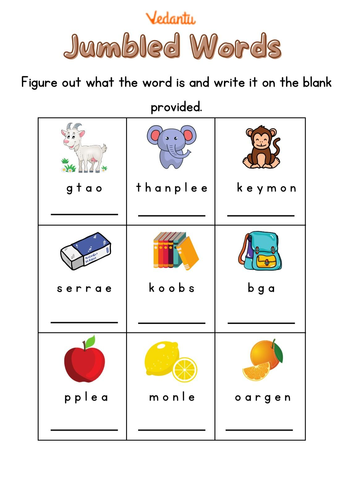 Free Printable Worksheets For Ukg Students