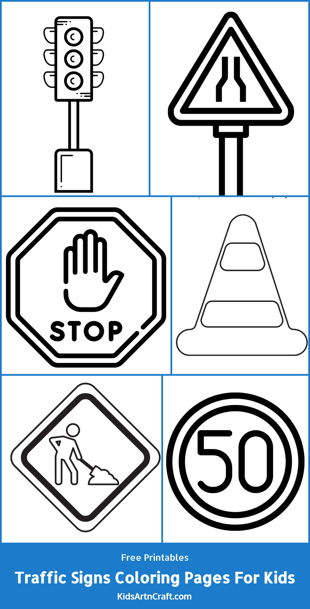 Traffic Signs Coloring Pages For Kids Free Printables Kids Art U0026 Craft