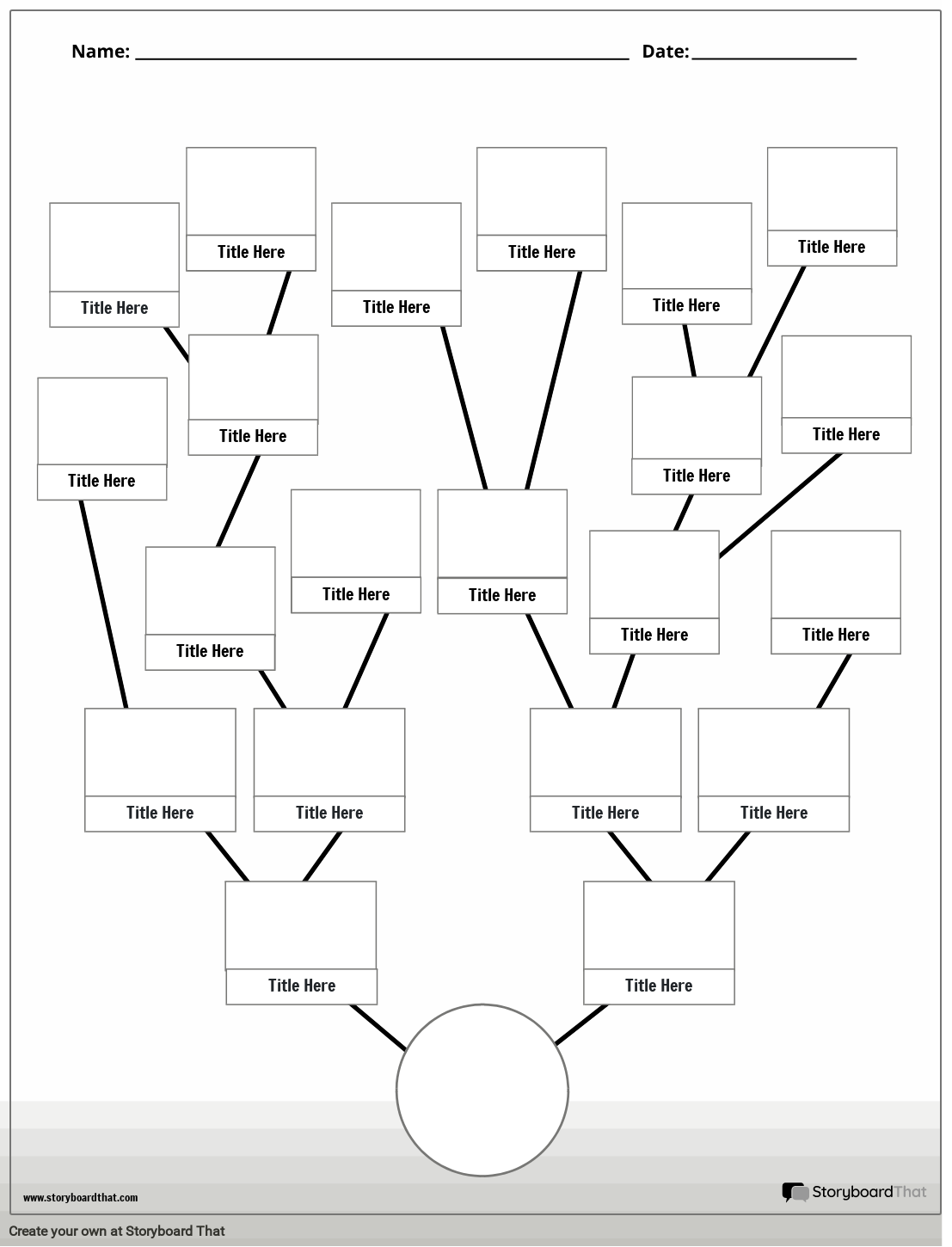 Tree Diagram Templates Online Tree Diagram Maker
