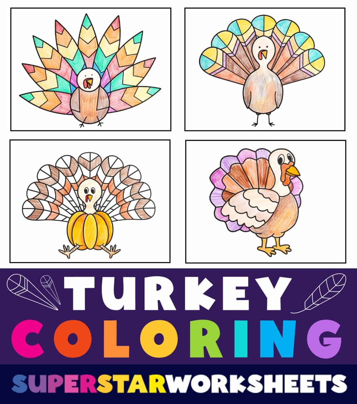 Free Printable Turkey Worksheet