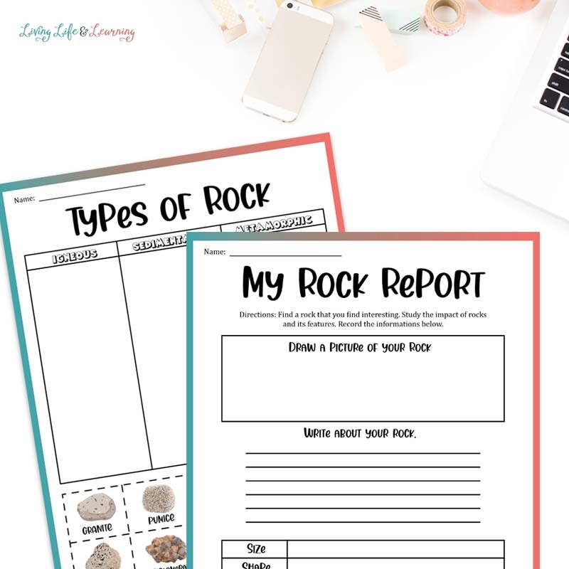 Types Of Rocks Worksheets Types Of Rocks Worksheets