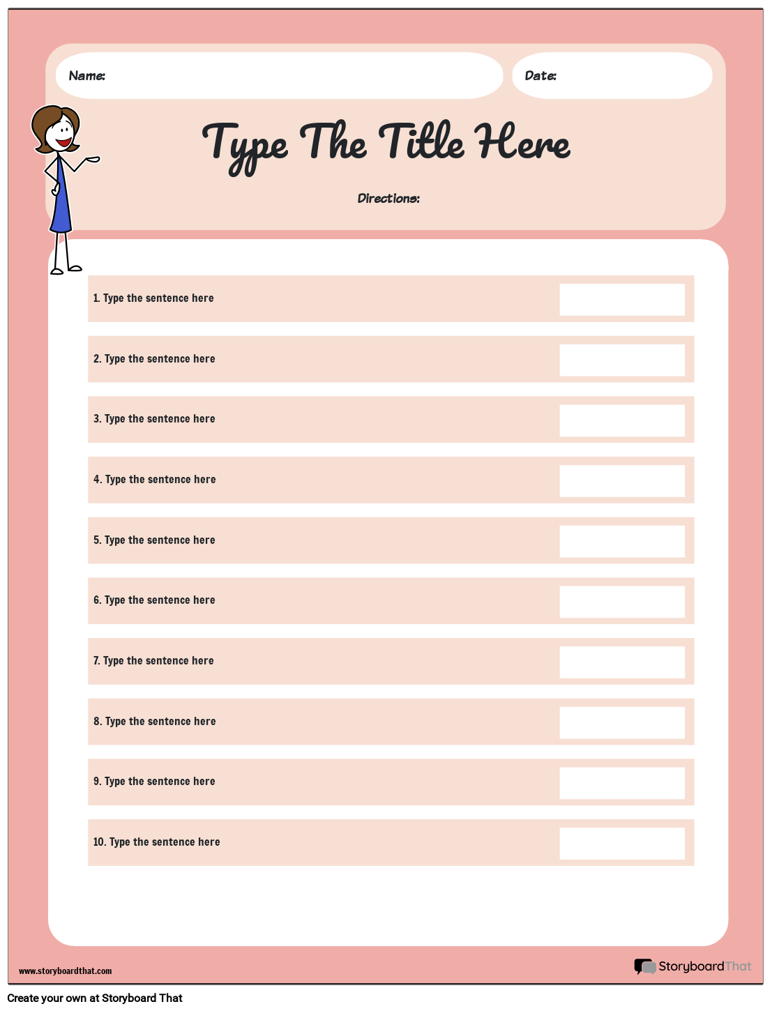 Types Of Verbs Worksheets Free And Customizable