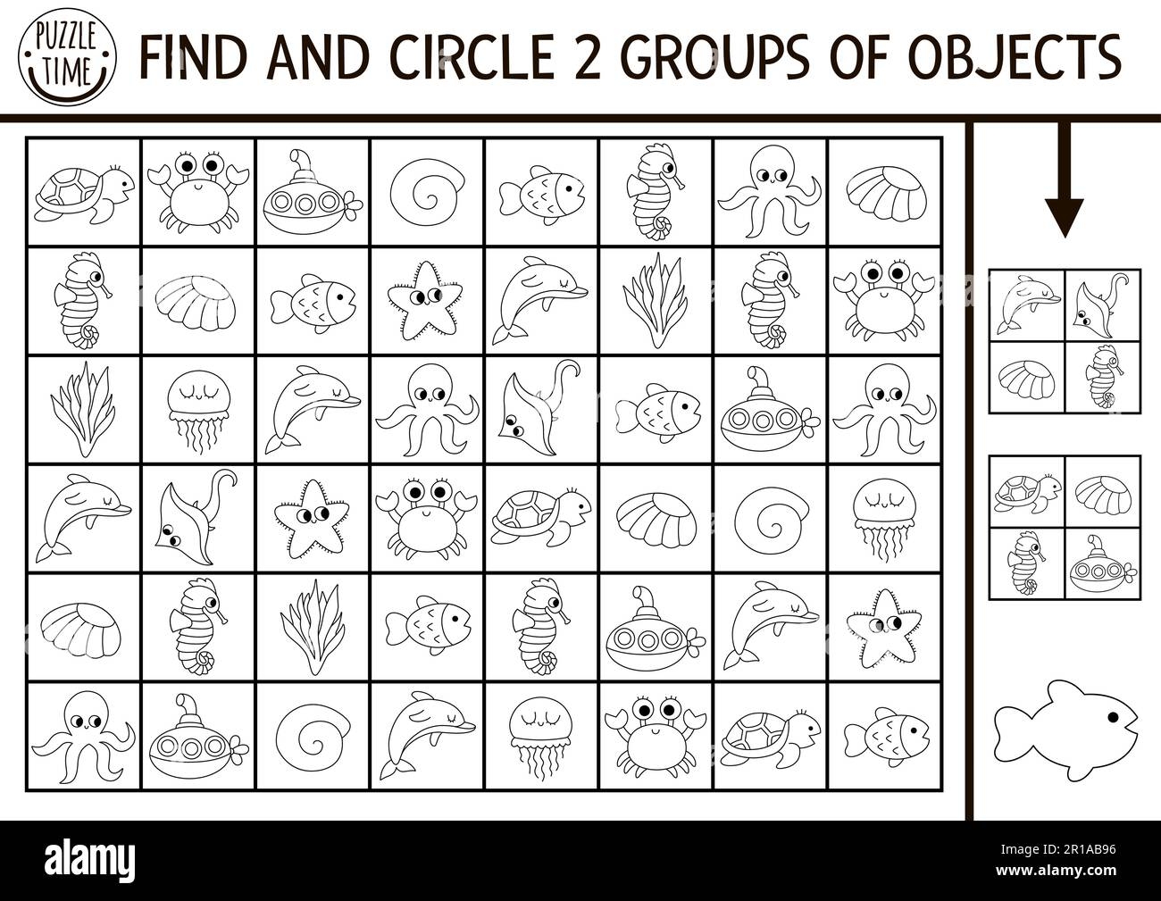 Free Printable Seek And Find Worksheets