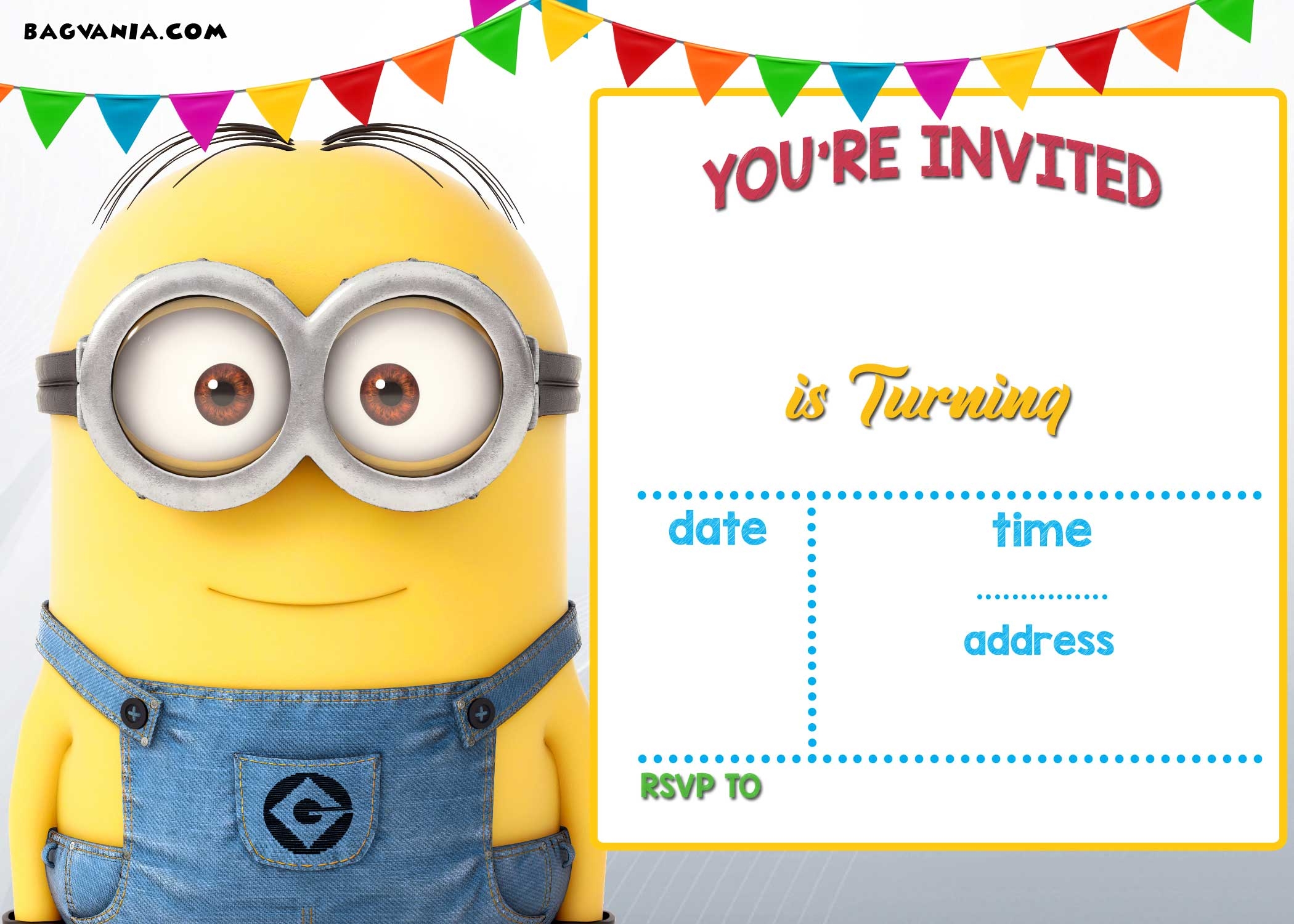 Free Printable Blank Birthday Invitation Templates Free Printable Blank Birthday Invitation Templates