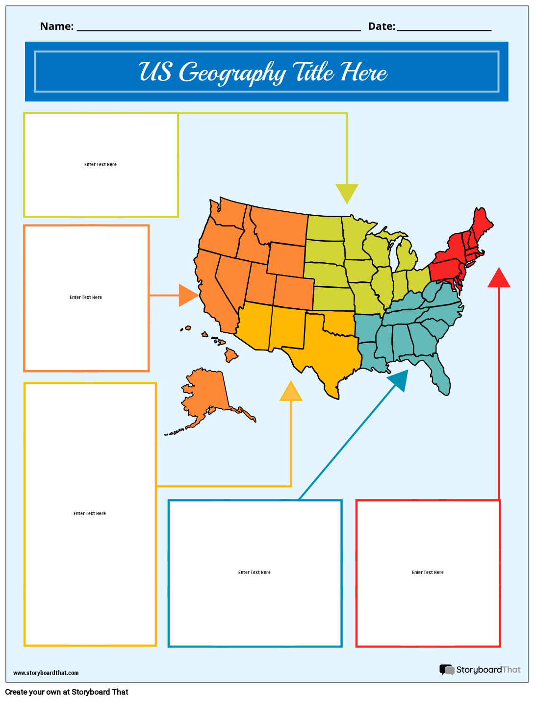 US Geography Worksheets Free USA Maps And Templates US Geography Worksheets Free USA Maps And Templates