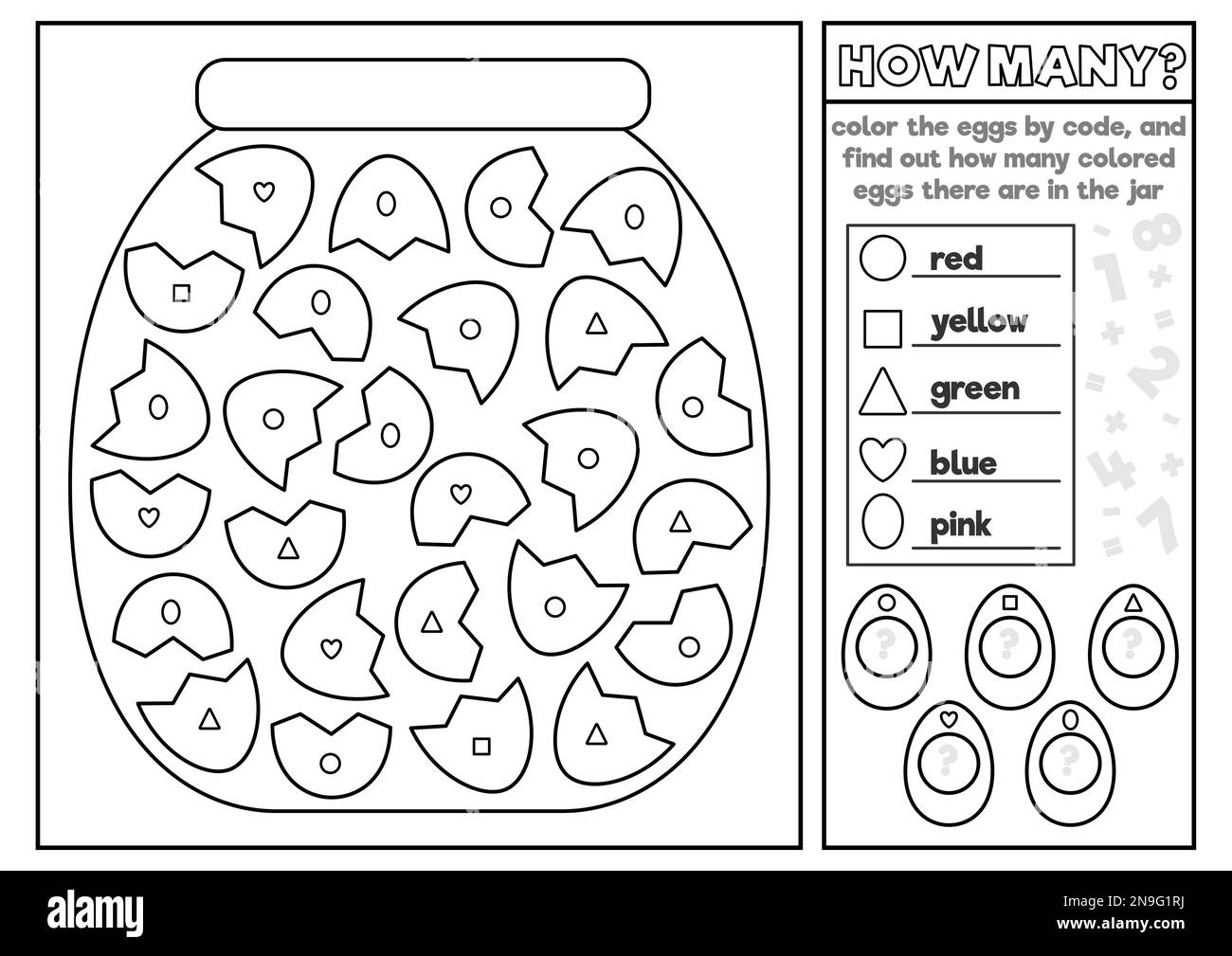 Free Printable Worksheet About Eggs