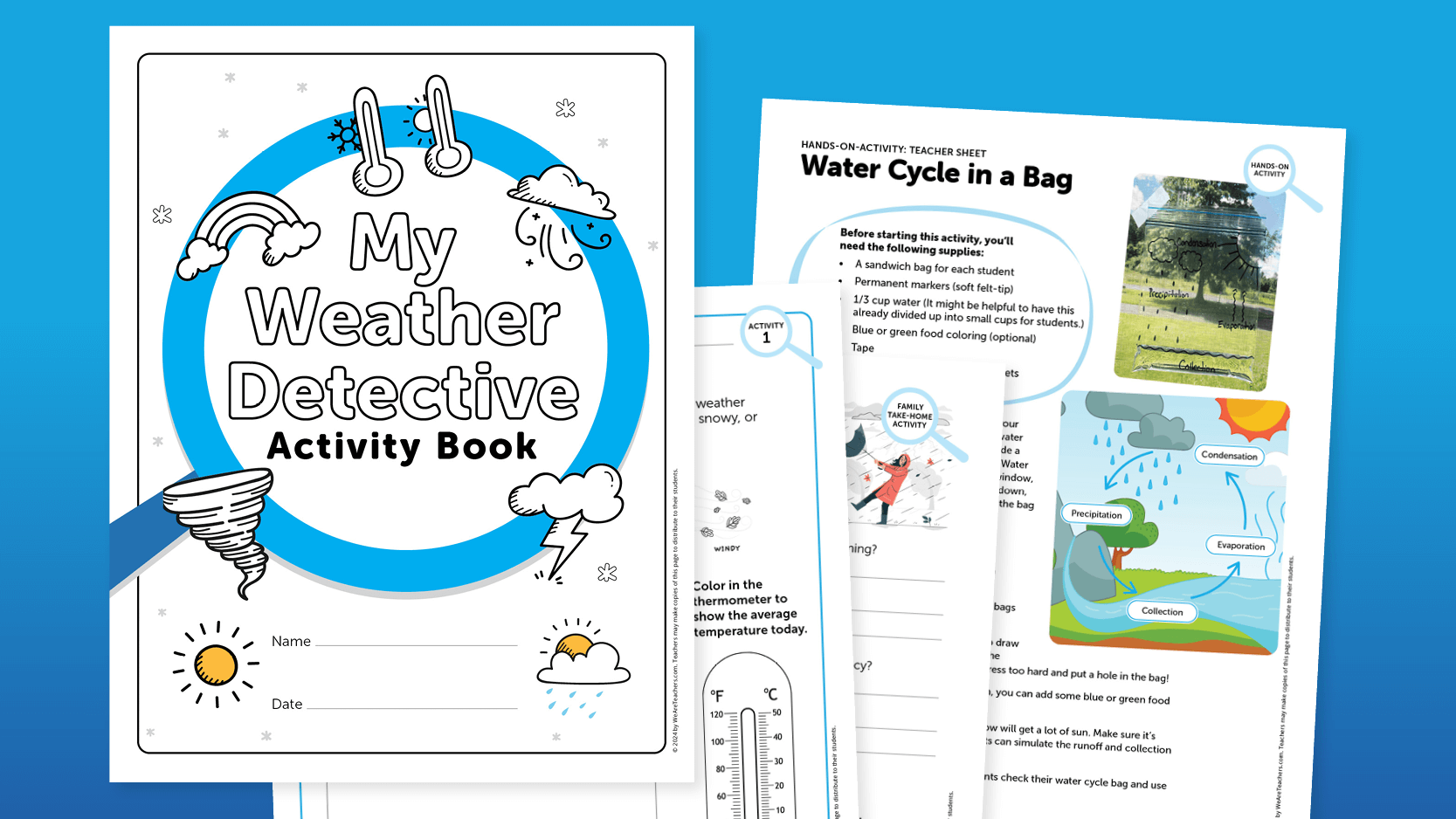 Weather Worksheets U0026 Activities For Grades 3 5 Free Download 