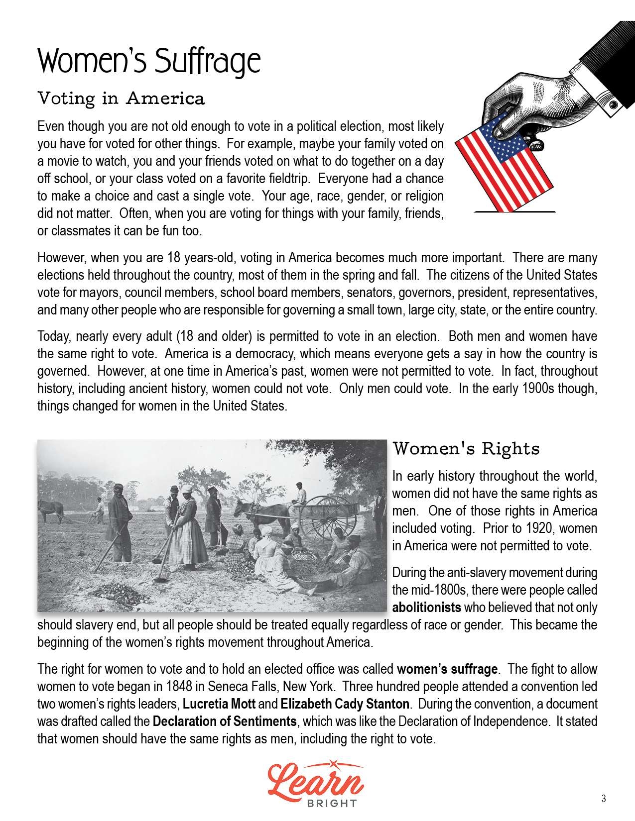 Women s Suffrage Free PDF Download Learn Bright