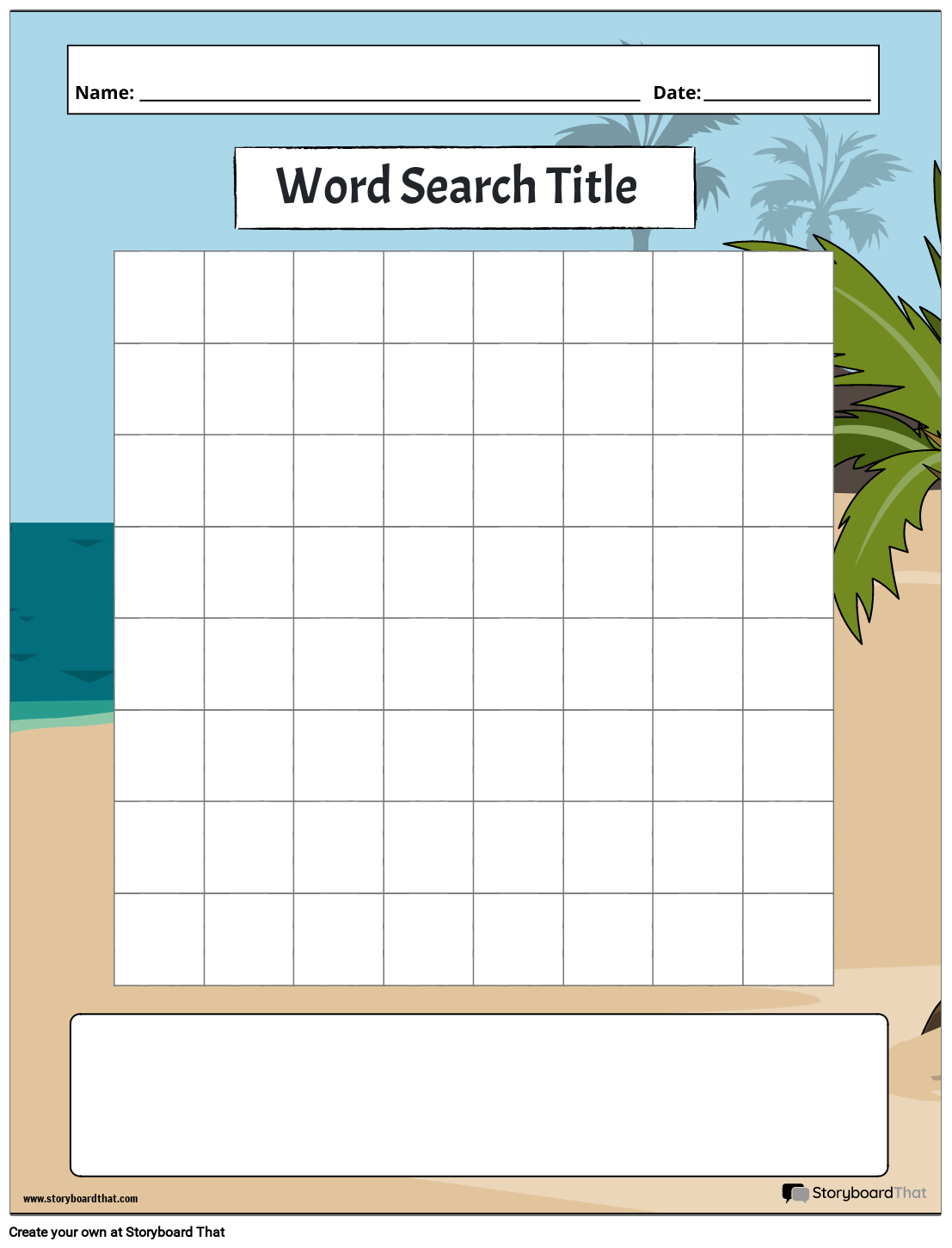 Word Search Worksheets Free Printable Puzzles For Kids