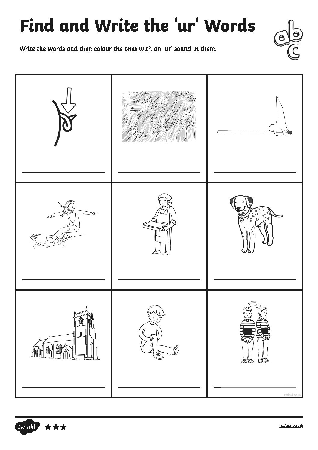 Words With UR Worksheets For Kids Online SplashLearn Worksheets Library