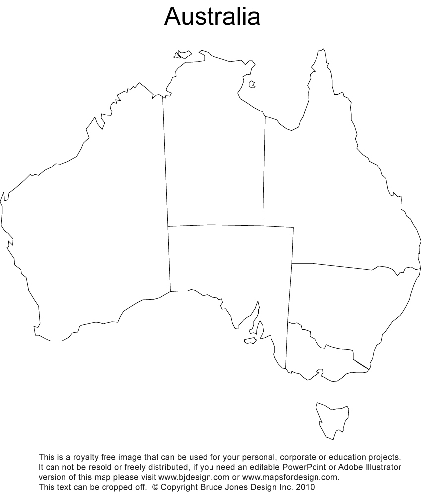 World Countries Australia Printable PDF Maps FreeUSandWorldMaps