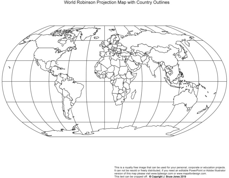 World Projections Blank Printable Clip Art Maps FreeUSandWorldMaps