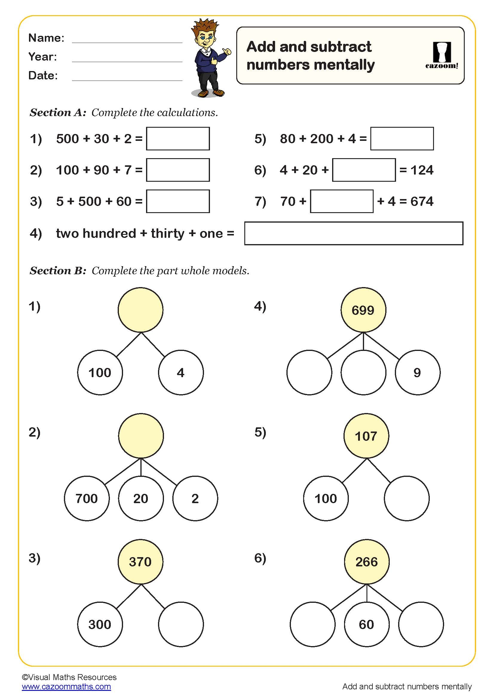 Free Printable Worksheets For Ks1