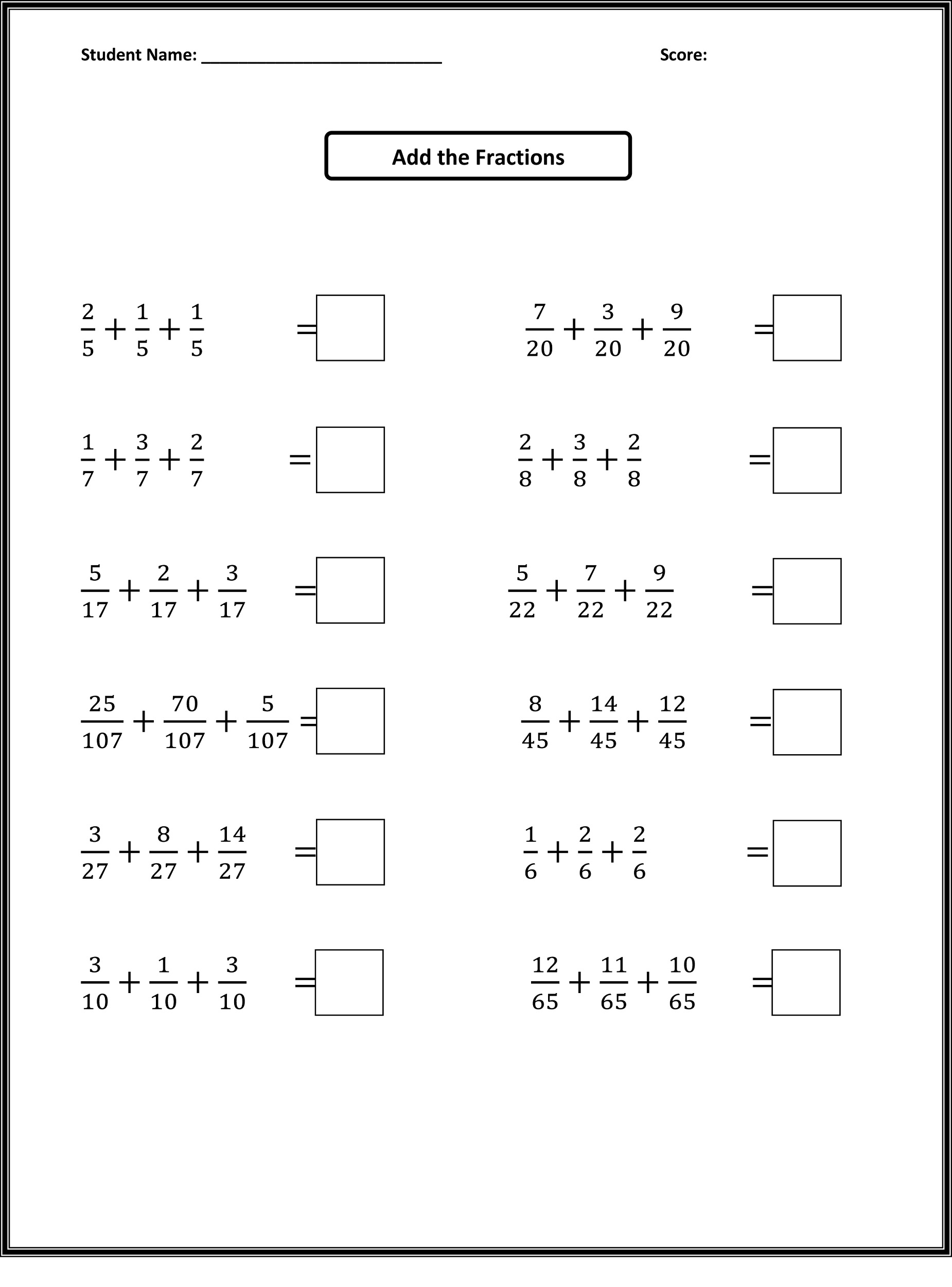 Free Printable Worksheets For Year 4