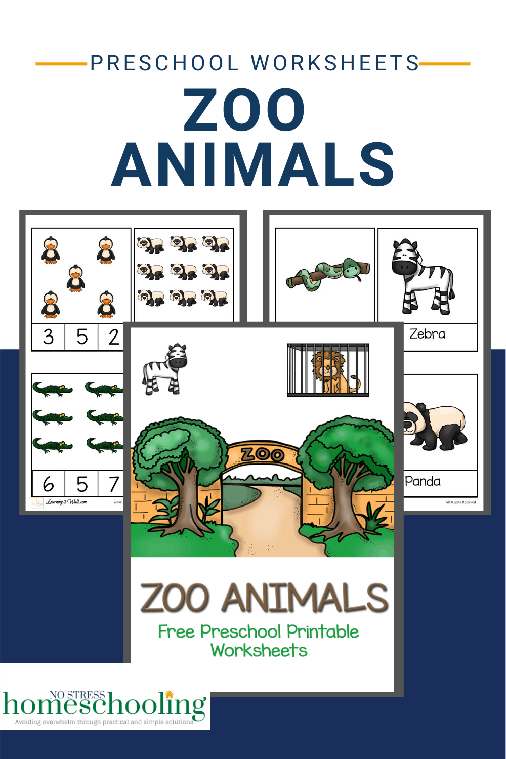 Zoo Animals Printable Worksheets And Resources Pre k 