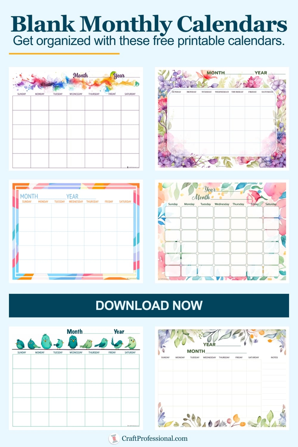 Printable Calendar Free