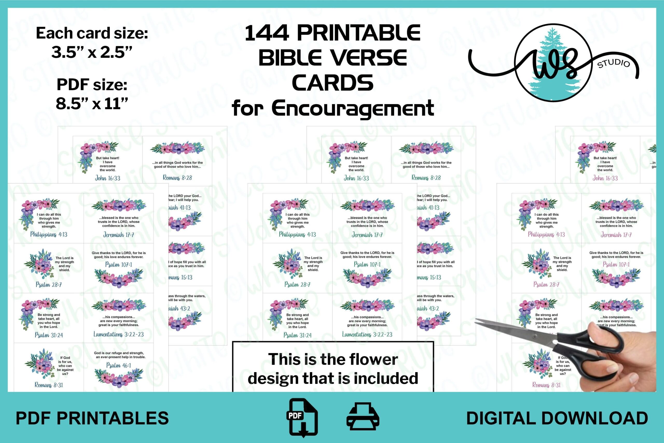 Bible Verse Chart Printables