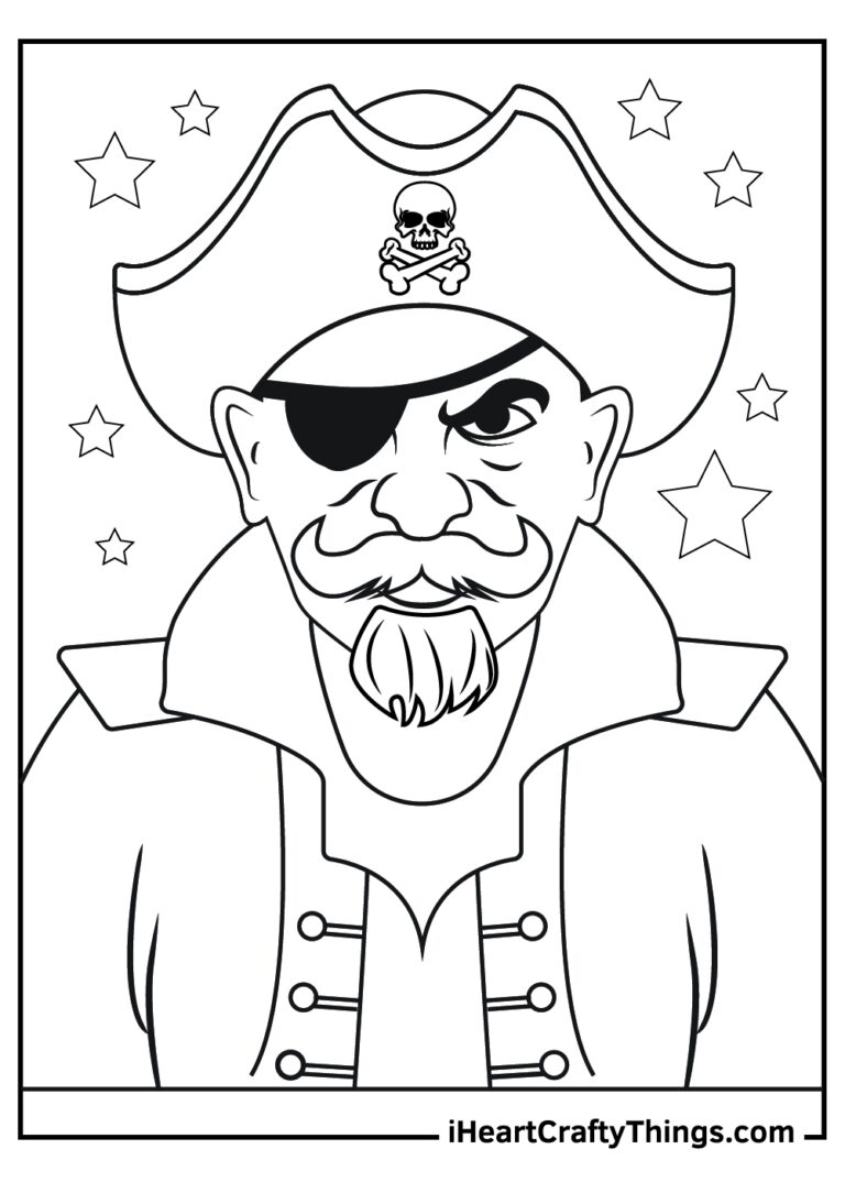 15 Pirate Coloring Pages 100 Free Printables 