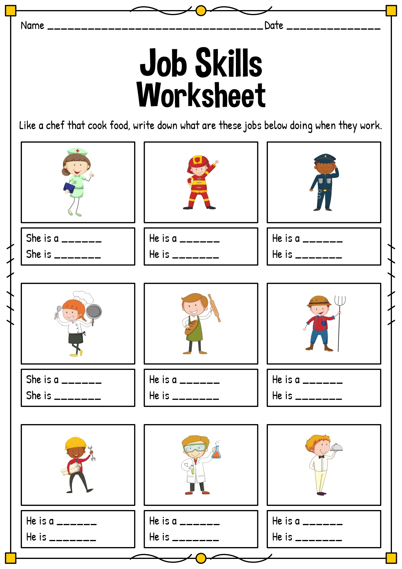 16 Teaching Job Skills Worksheets Free PDF At Worksheeto 16 Teaching Job Skills Worksheets Free PDF At Worksheeto