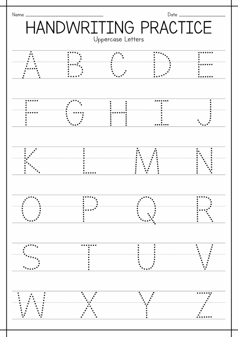 16 Writing Practice Worksheets For Preschool Free PDF At Worksheeto