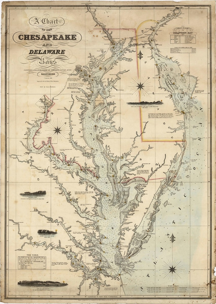 Printable Map Of Chesapeake Bay