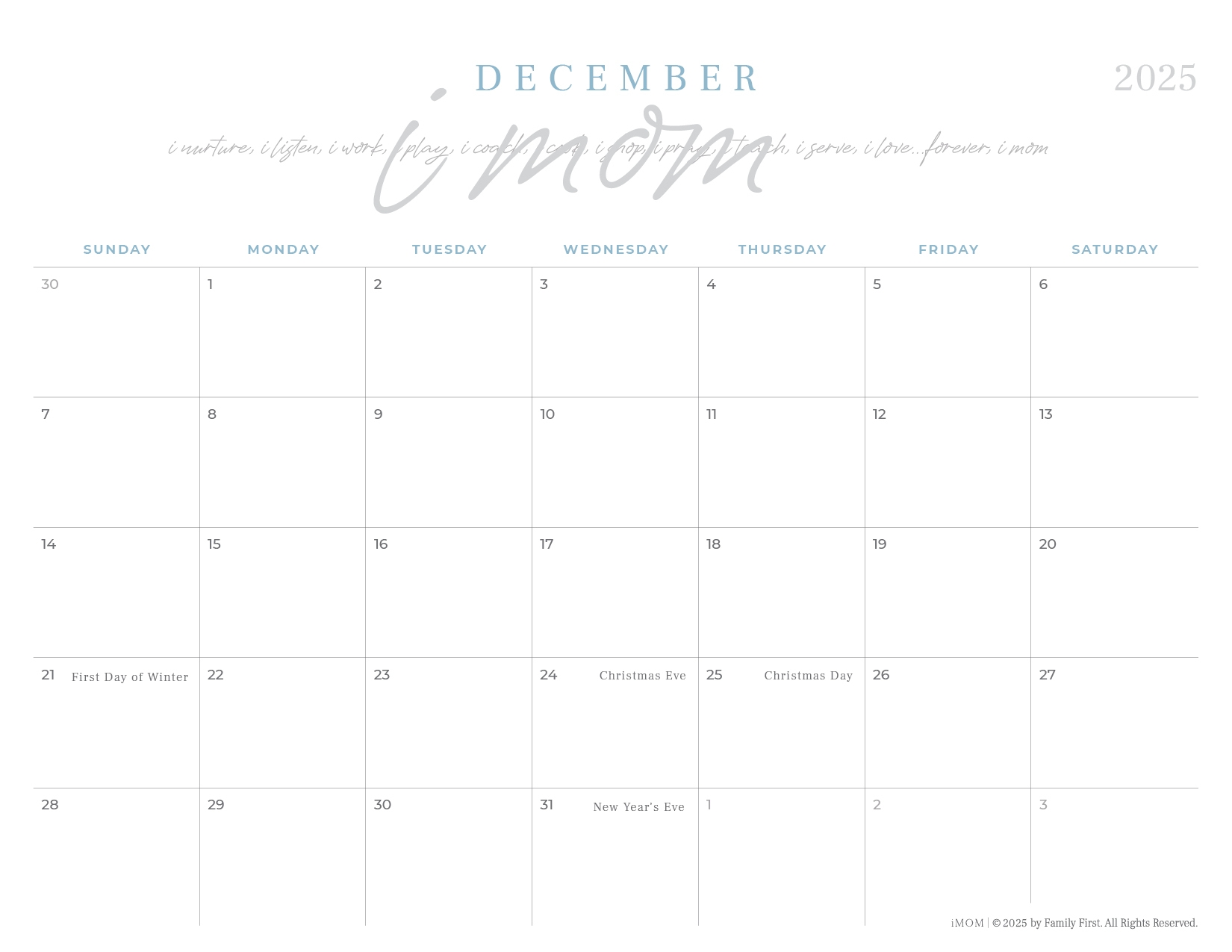 2025 Printable Calendars Free Printable Calendar Designs IMOM 2025 Printable Calendars Free Printable Calendar Designs IMOM