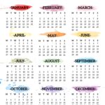 2026 Monday Start Calendar One Page Paper Trail Design