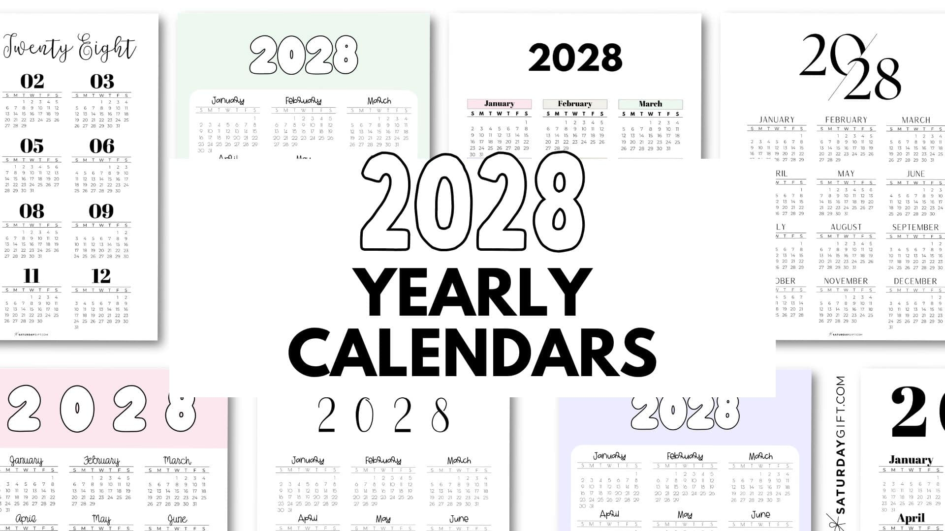 Printable Calendar 2028