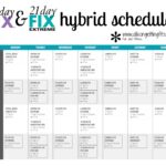 21 Day Fix And 21 Day Fix Extreme Hybrid Allison Getting Fit