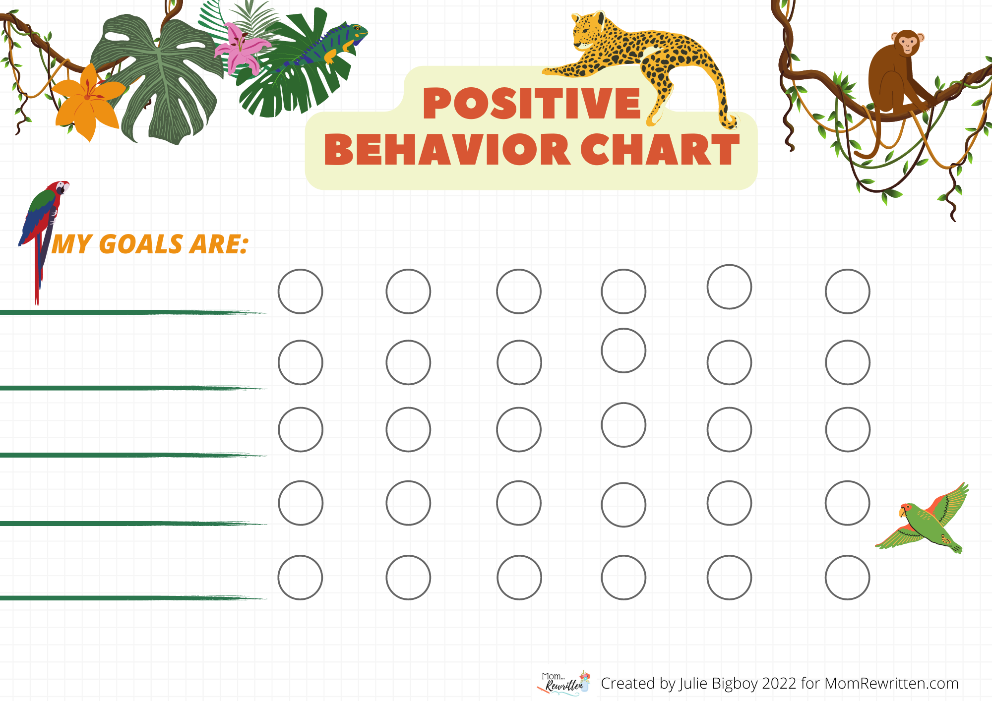 21 Effective Behavior Charts For Kids Free Printables Worksheets Library