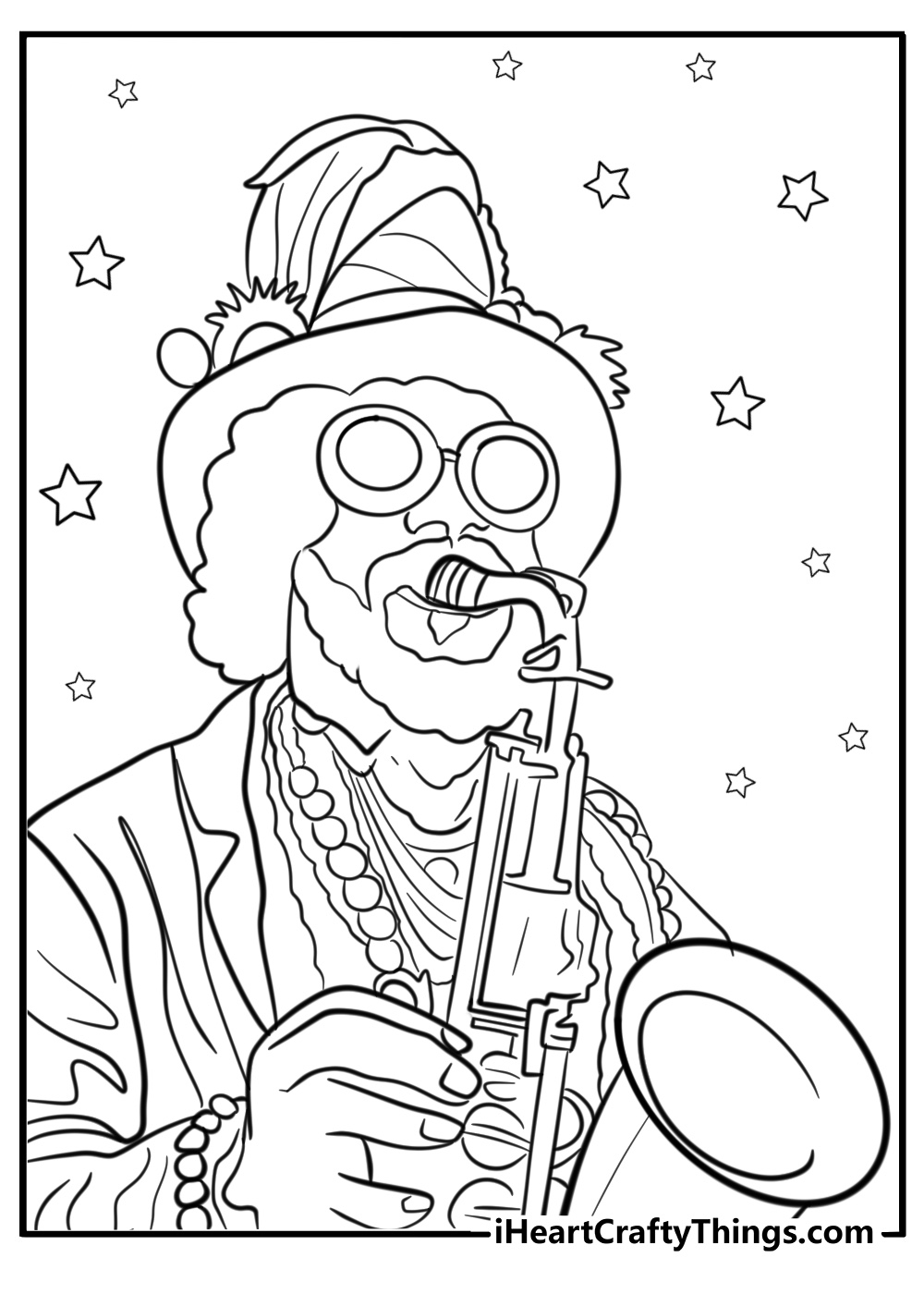 21 Mardi Gras Coloring Pages Printable Free PDFs For Kids 
