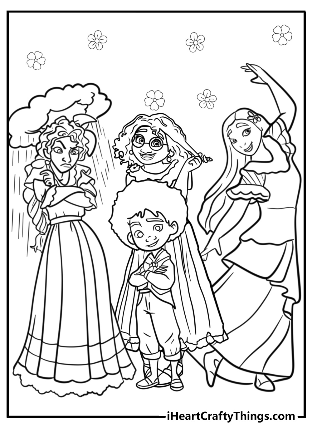 35 Encanto Coloring Pages Printable Free PDF Sheets 
