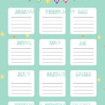 43 Editable Birthday Calendar Templates 100 Free 