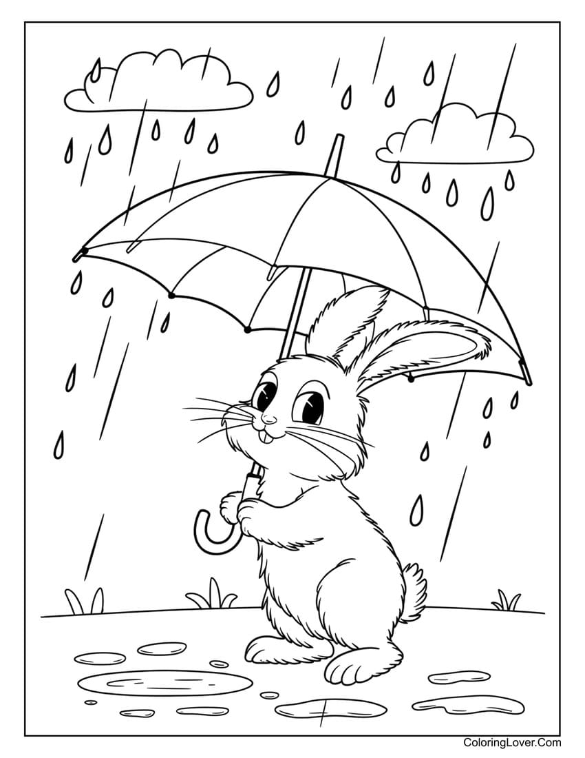60 Bunny Coloring Pages Free Printables For All Ages 
