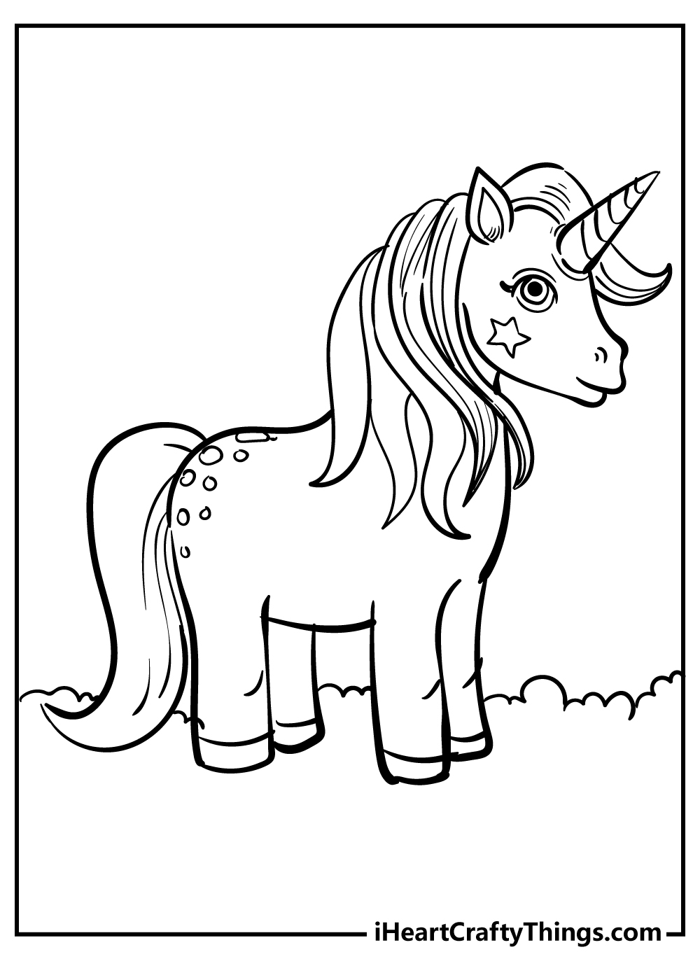 Unicorn Coloring Sheets Free Printable
