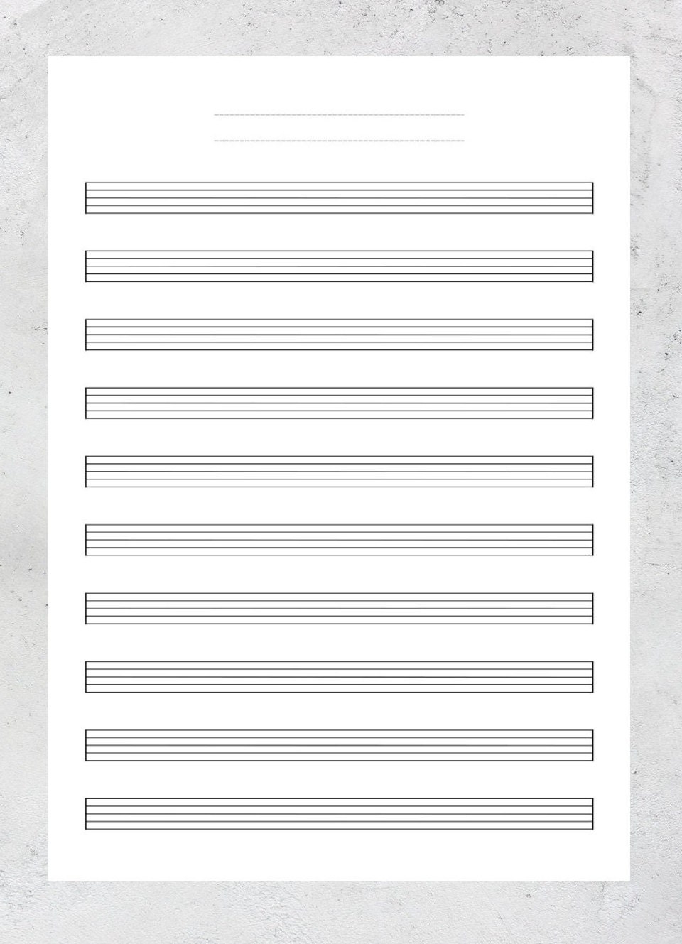A4 Blank Sheet Music US Letter Printable Sheet Music Manuscript Paper Piano Staff Paper Blank Music Paper Etsy Australia