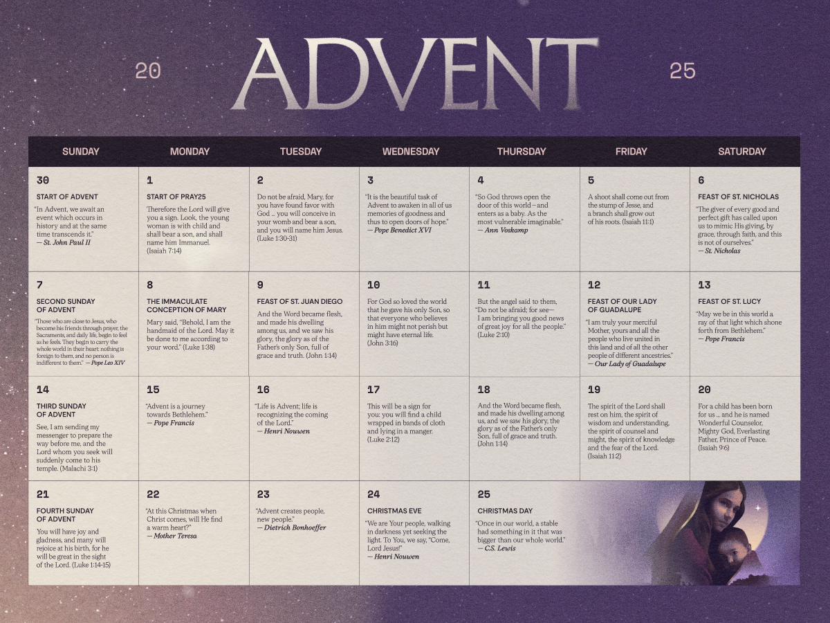 Advent Calendars For 2025 Guide To Religious Catholic Advent Calendars