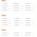 Algebra 1 Worksheets With Answers PDF Printable Algebra 1 Math Worksheets