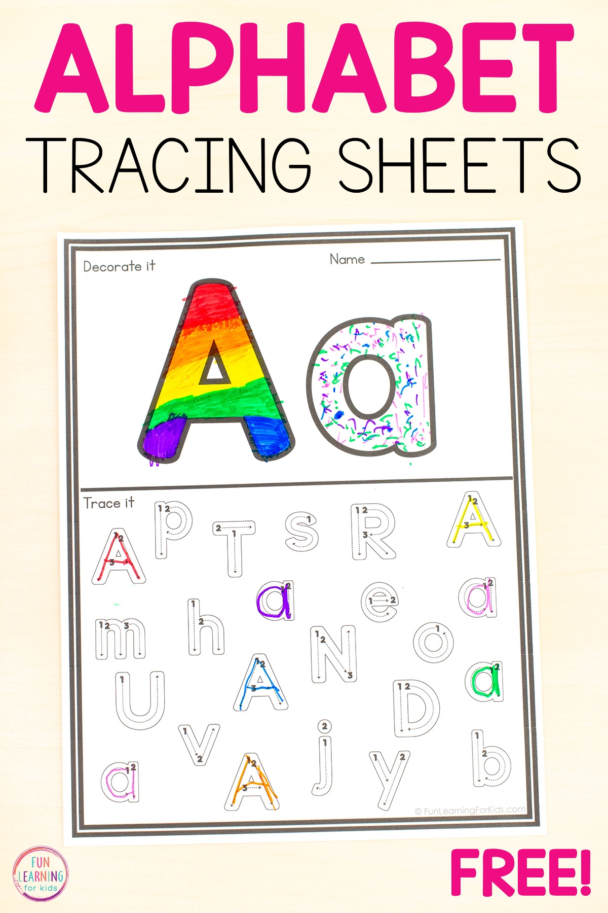 Letter A Worksheets Free Printables