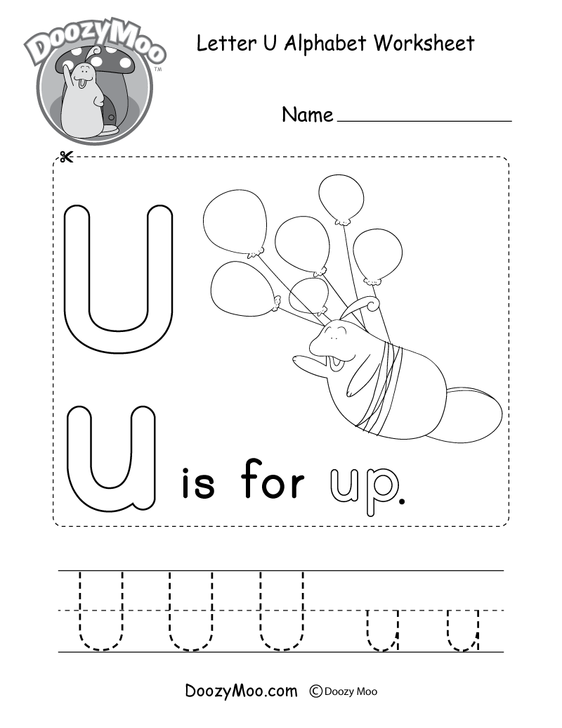 Printable Practice Letter Sheets