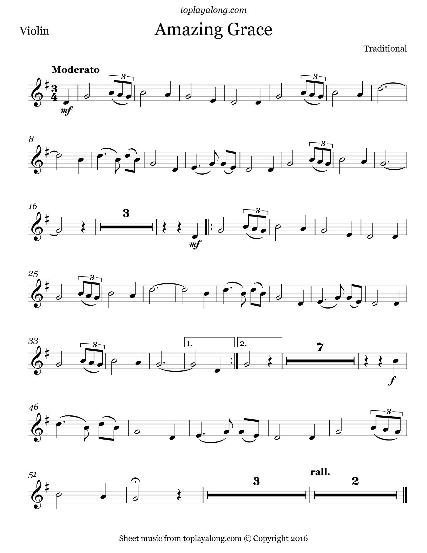 Printable Music Sheets For Violin