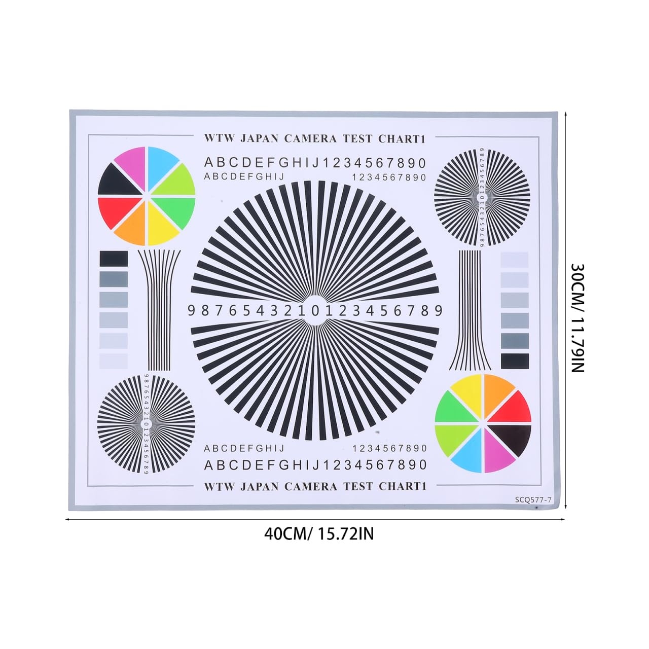 Printable Camera Focus Chart