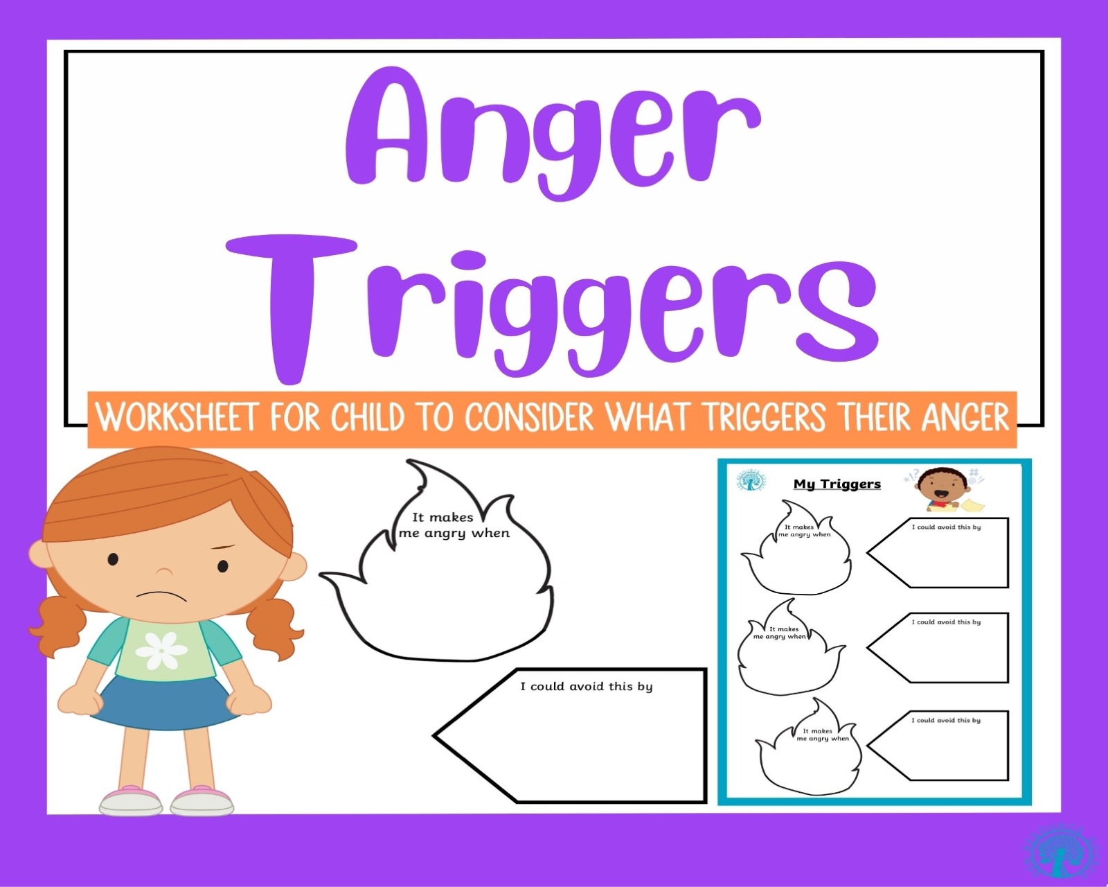Anger Triggers Worksheet Made By Teachers