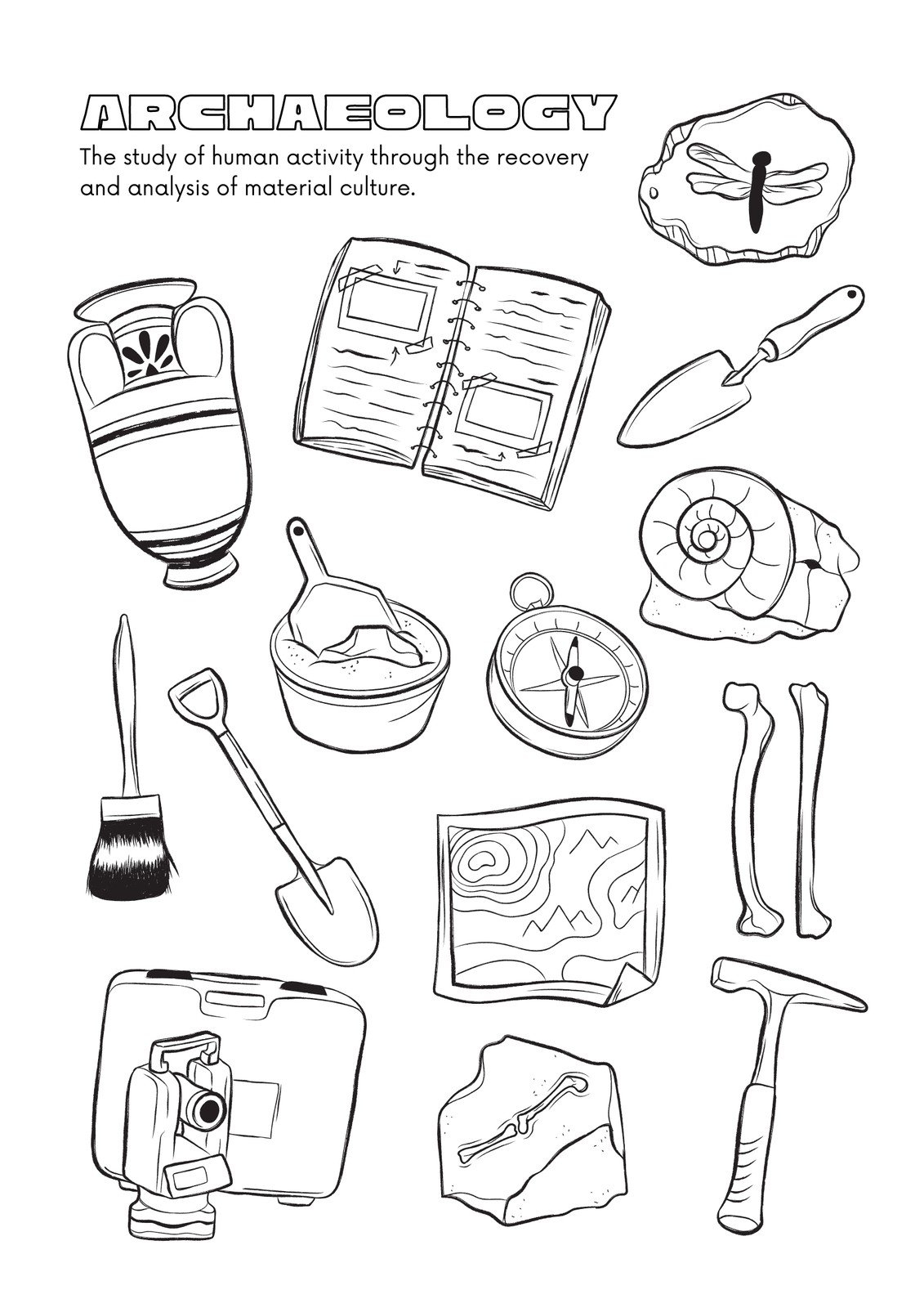 Printable Archaeologist Worksheet