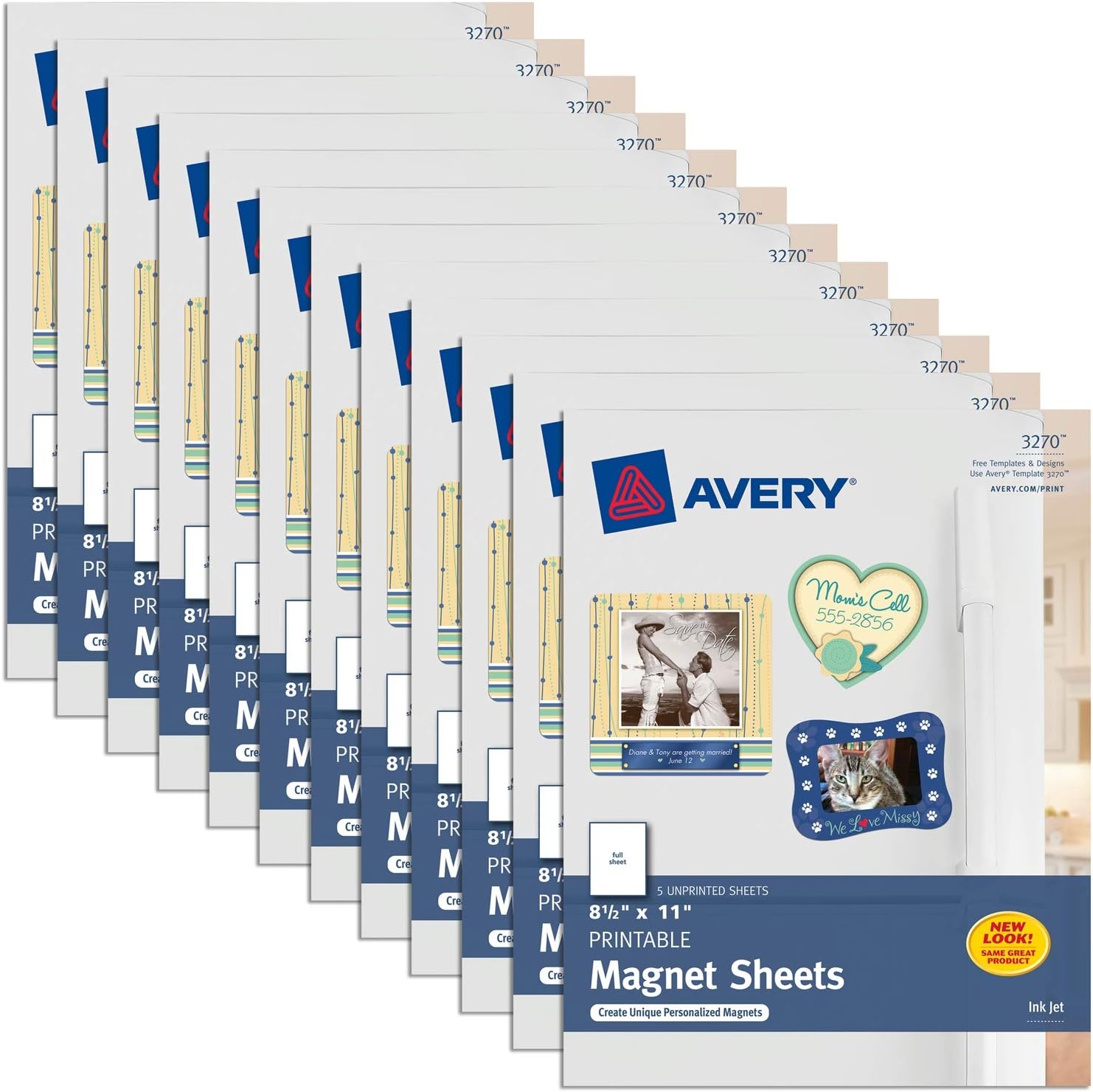 Avery 3270 Printable Magnetic Sheet