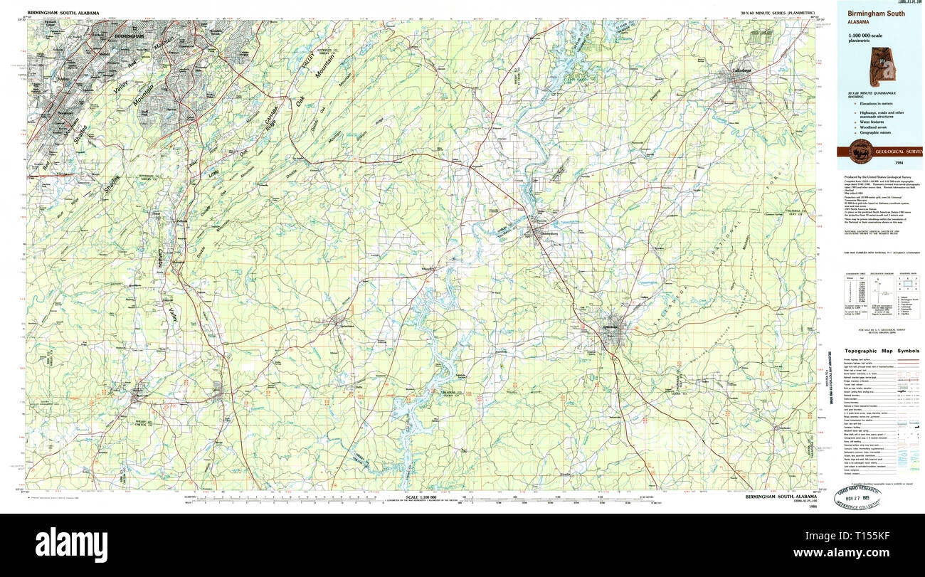 Printable Map Of Birmingham Al