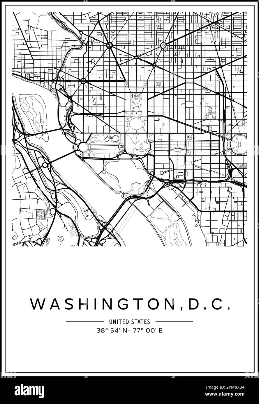 Washington Map Printable