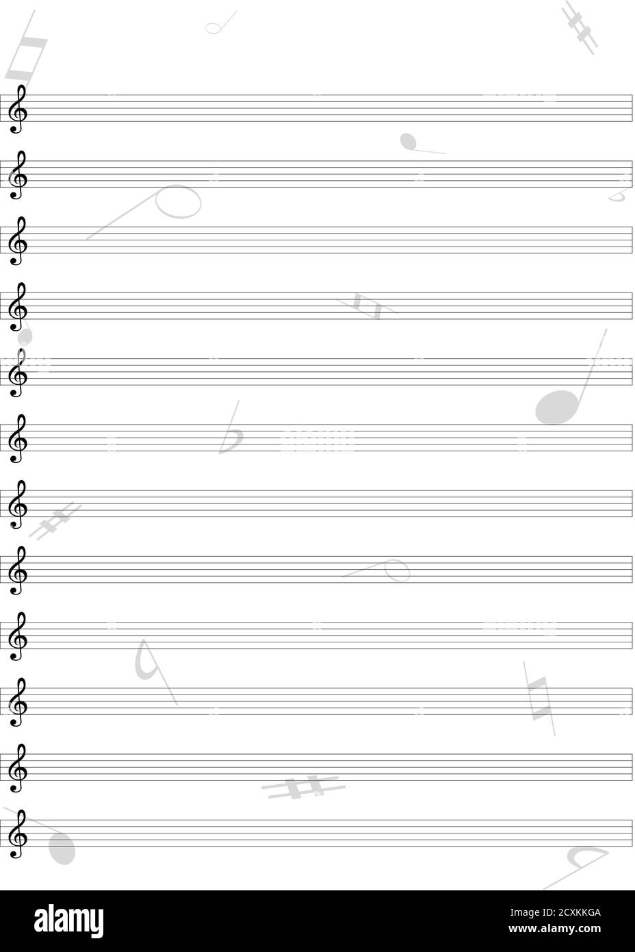 Printable Blank Music Sheets